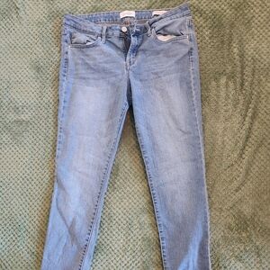 JESSICA SIMPSON ROLLED CROP SKINNY